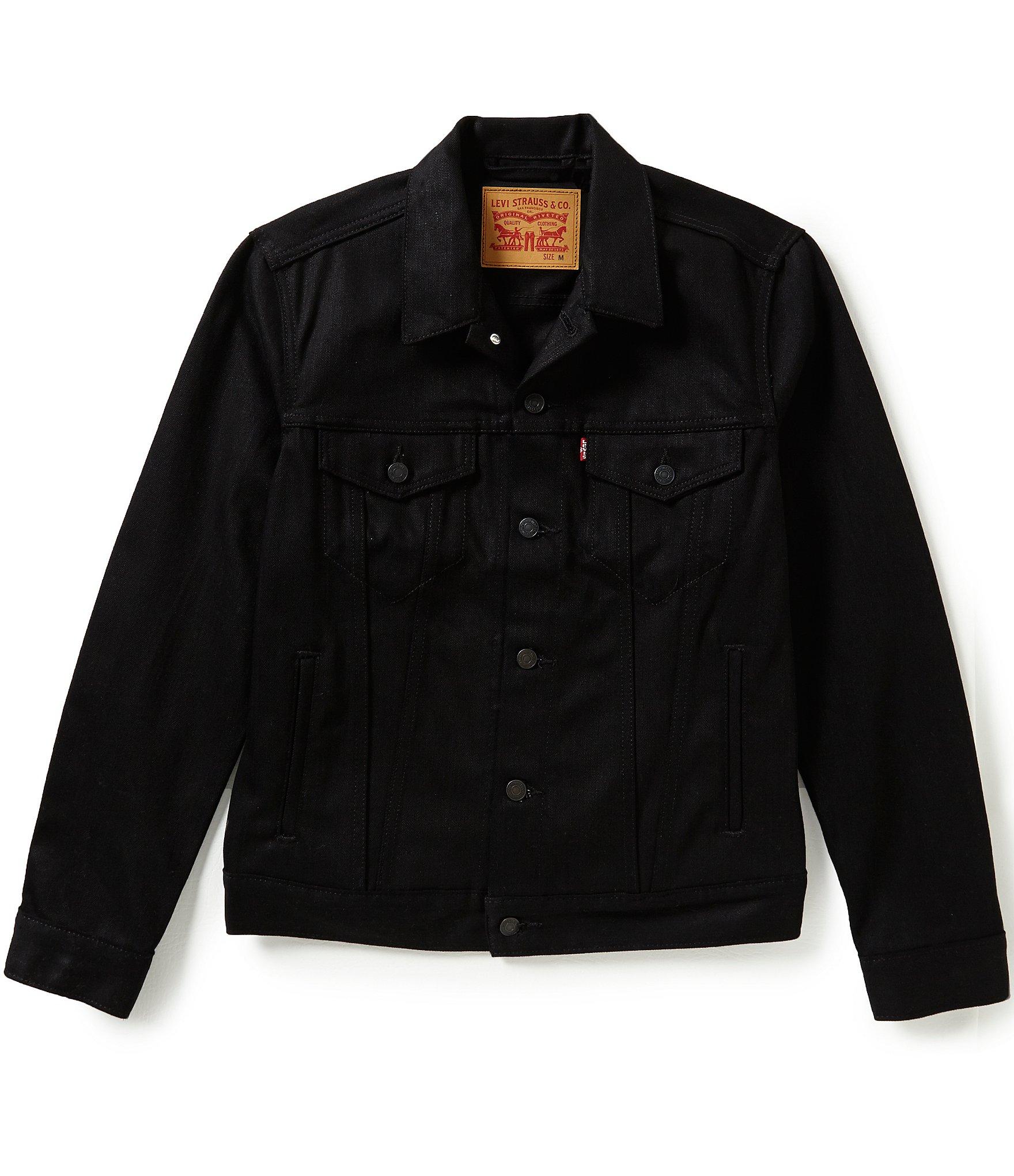Levi's Levi ́s® The Trucker Denim Jacket in Black for Men | Lyst